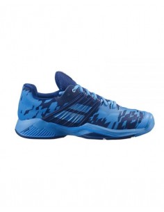 Chaussures Tennis Babolat Homme Propulse Fury All Court Bleu 