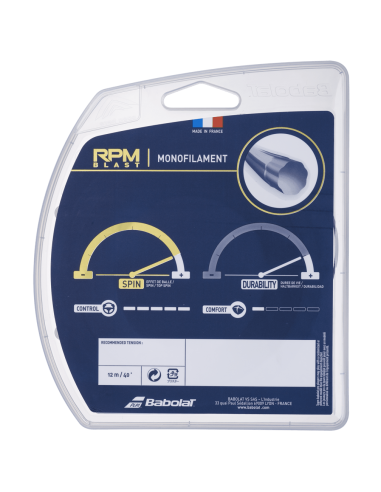 Set  Cordage Babolat Rpm Blast 1.30 mm(12 METRES)  Set  Cordage Babolat Rpm Blast 1.30 mm(12 METRES)