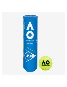Balles de tennis Dunlop Australian Open x4 