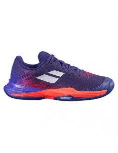 Chaussures Tennis Babolat Junior Jet Match 3 All Court Bleu 