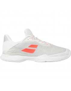 Tennis Sko Babolat Dame Jet Tere All Court Hvid/Koral 