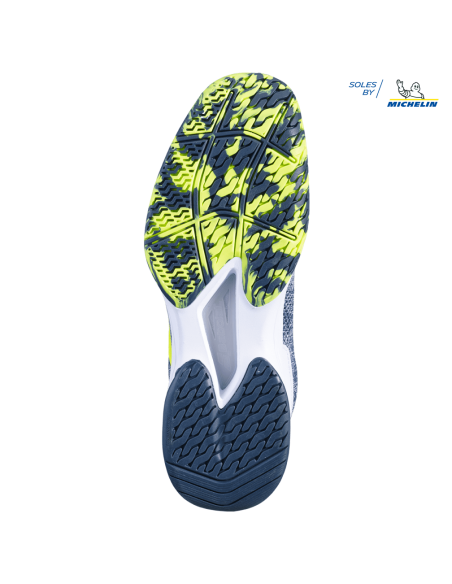 Tennis Schoenen Heren Babolat Jet Tere All Court Wit/Blauw 