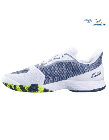 Tennis Schoenen Heren Babolat Jet Tere All Court Wit/Blauw  Tennis Schoenen Heren Babolat Jet Tere All Court Wit/Blauw