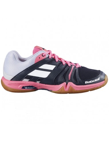 copy of CHAUSSURES BABOLAT FEMME INDOOR SHADOW TEAM ROSE-VIOLET