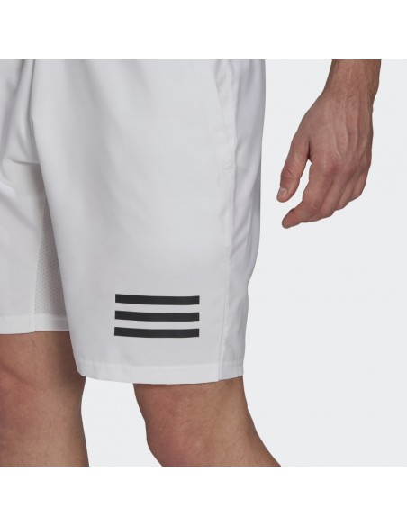 Short Herre Adidas 3 Striber Hvid 