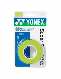 Surgrips Yonex Super Grap AC 102 Green (pack de 3) 