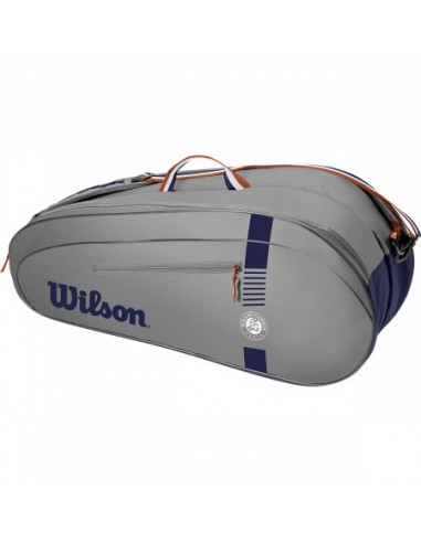Sac Wilson Team Roland Garros 6 raquettes Gris 