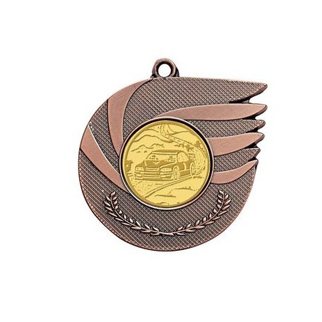 Médaille Zamak Bronze Diamètre 50mm 