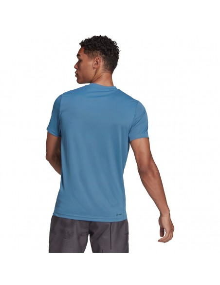 Adidas Club Graph Blue T-Shirt für optimale Leistung auf dem Tennisplatz 