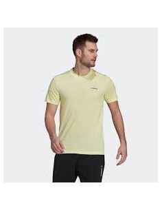 Tee-Shirt Adidas Terrex Tivid Jaune 