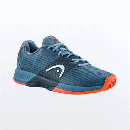 Chaussures Tennis Head Junior Revolt Pro 4.0 Bleu Orange 2022
