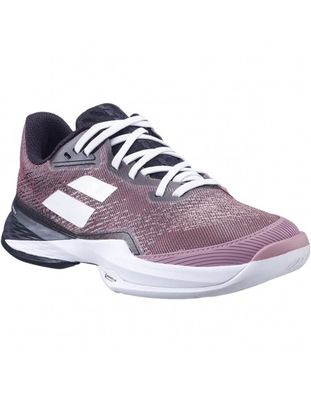 Babolat Dames Jet Mach All Court Roze/Zwart Tennisschoenen 