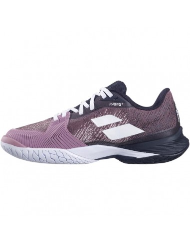 Chaussures Tennis Babolat Femme Jet Mach All Court Rose/Noir  Chaussures Tennis Babolat Femme Jet Mach All Court Rose/Noir