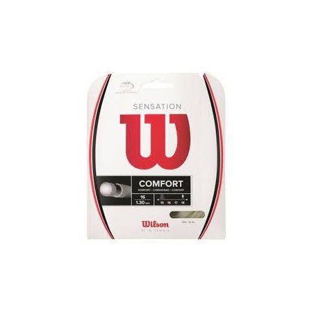 Set Cordage De Tennis Wilson Sensation 16 1.35 mm (12m) 