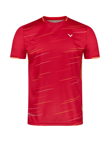 Tee-Shirt Victor T-23101 C Junior Rouge 