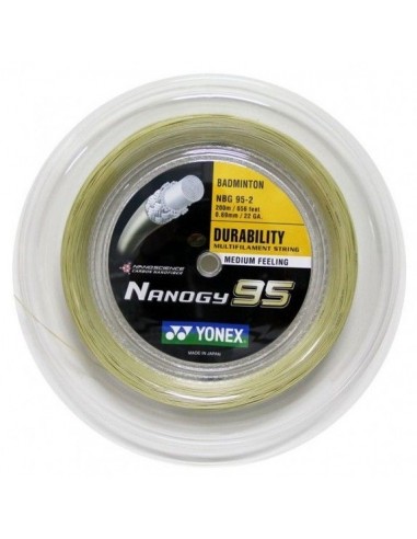 YONEX NANOGY 95 BADMINTONSNAAR (HASPEL - 200M)