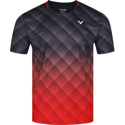 Tee-Shirt Victor T-13100 C Junior Noir/Rouge 