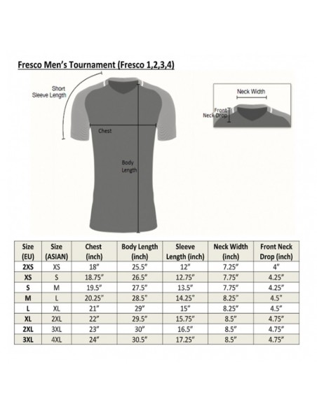 T-Shirt Young Fresco 1 Crew Neck (Schwarz) 