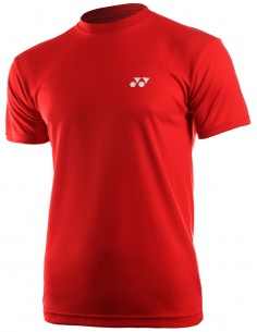 Tee-Shirt Yonex  Plain rouge