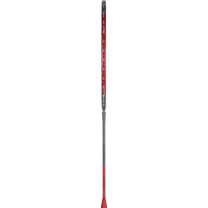 Yonex Arcsaber 11 Tour 4U5 - Vue profil complet raquette badminton rouge et noir