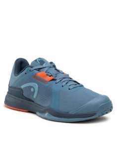 Chaussures Tennis Head Homme Sprint Team 3.5 Bleu Orange 2022 