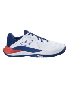 Chaussures Tennis Babolat Homme Propulse Fury 3 All Court Blanc 