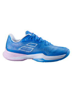 Chaussures Tennis Babolat Femme Jet Mach 3 All Court Bleu 