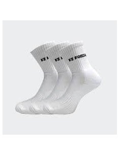 Socks Forza Comfort Long White (x3) 