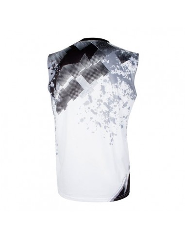 Apacs SL 22210-AT Men's Sleeveless T-Shirt (White)  Apacs SL 22210-AT Men's Sleeveless T-Shirt (White)
