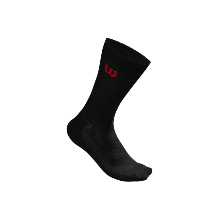 Calcetines Wilson Herren Crew Pack x 3 (Negro) 