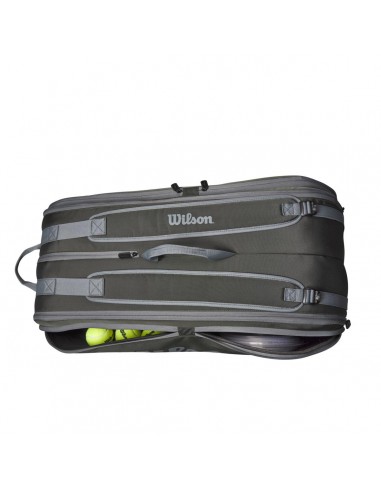 Wilson Tour 12 PK Tennis Bag (Dark Green)  Wilson Tour 12 PK Tennis Bag (Dark Green)