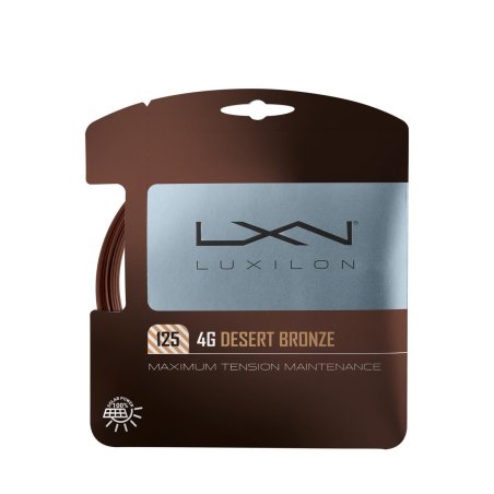 Cordage De Tennis Wilson Luxilon 4G 125mm (Desert Bronze) 