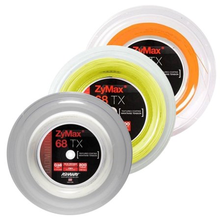 Cordage de Badminton Ashaway ZyMax 68 TX (Bobine- 200m) 