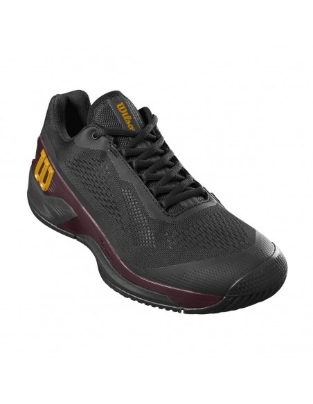 Tennisschoenen Wilson Rush Pro 4.0 Pro Staff (Zwart) 