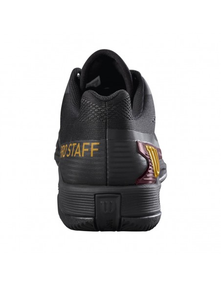 Zapatillas de Tenis Wilson Rush Pro 4.0 Pro Staff (Negro) 