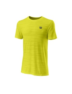 T-Shirt Wilson Kaos Rapide SMLS Crew II (Jaune) 