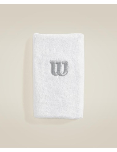 Muñequera Extra Grande Wilson (Blanco)  Muñequera Extra Grande Wilson (Blanco)