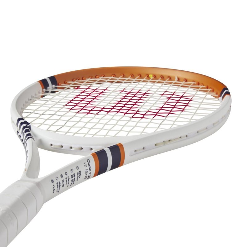 Raquette de Tennis Wilson Clash 100L V2 Roland Garros 2023 