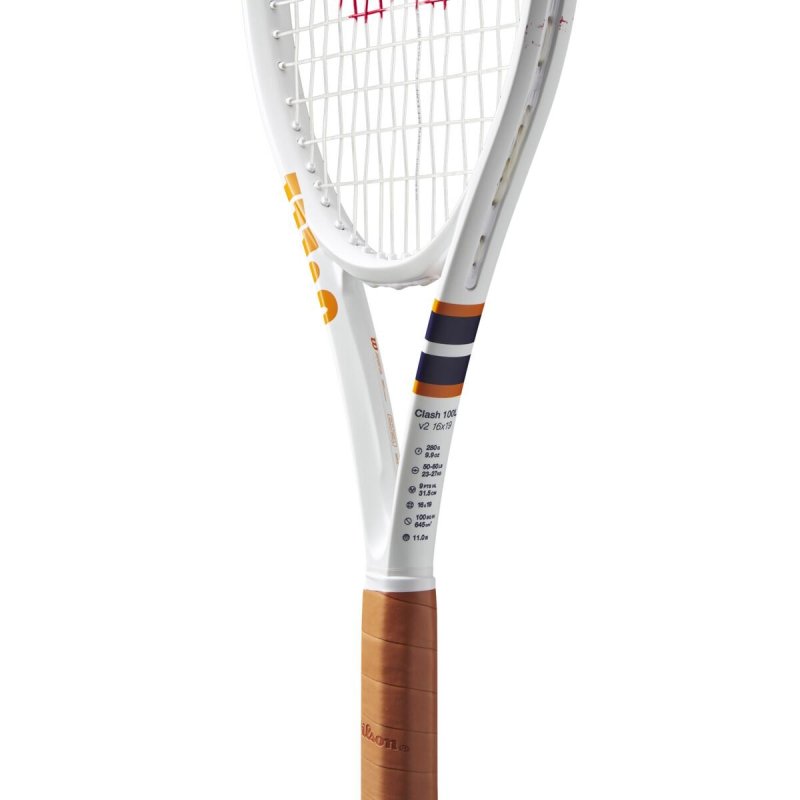 Raquette de Tennis Wilson Clash 100L V2 Roland Garros 2023 