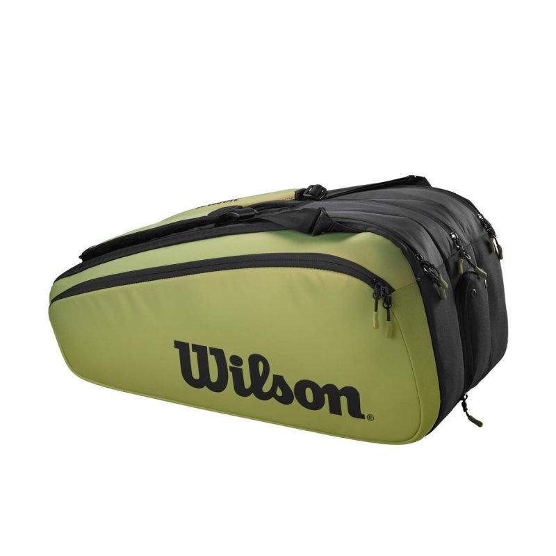 Sac Wilson Super Tour 15 PK Blade (Noir/Vert) 