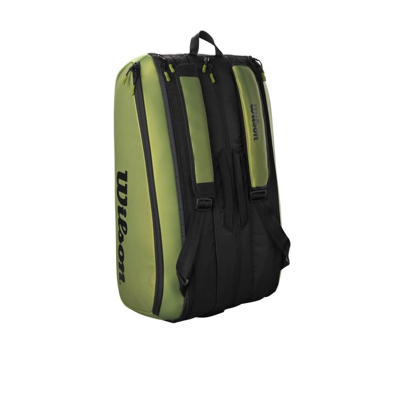 Sac Wilson Super Tour 15 PK Blade (Noir/Vert) 