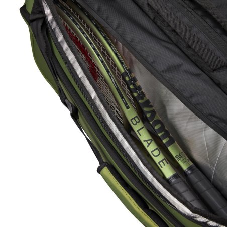 Sac Wilson Super Tour 15 PK Blade (Noir/Vert) 