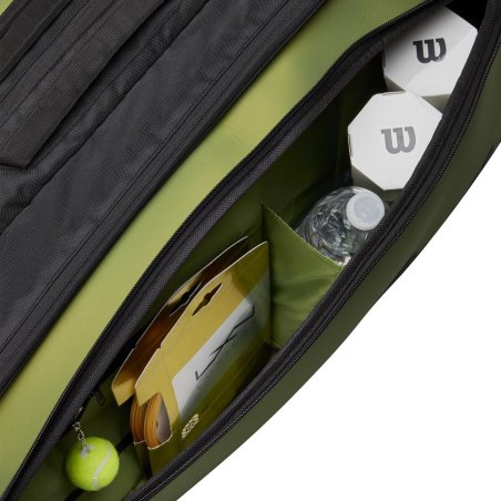 Sac Wilson Super Tour 15 PK Blade (Noir/Vert) 