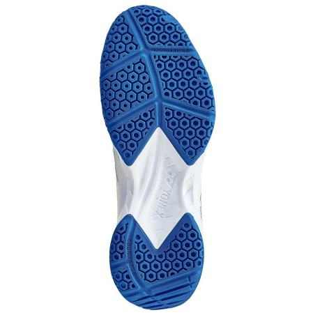 Chaussures de Badminton Yonex Power Cushion 37 Junior (Blanc/Bleu) 