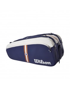 Sac Wilson Roland-Garros Super Tour 15 Pack (Navy/Blanc) 