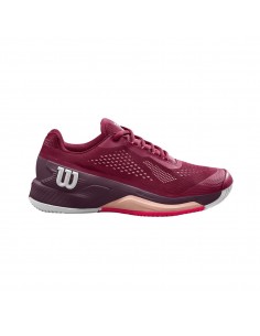 Chaussures Tennis Wilson Rush Pro 4.0 Pro Staff Femme (Rouge) 