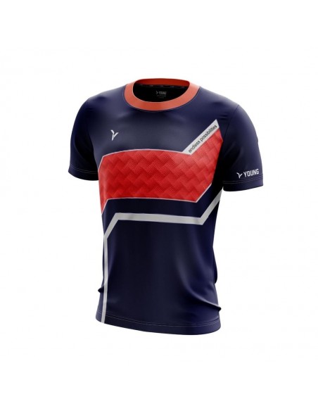 Camiseta Young Fresco 9 Cuello Redondo Unisex (Azul Marino) 