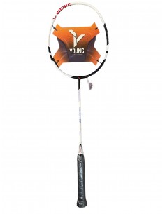 Raqueta de Bádminton Young Passion 25 Blanco 4U 