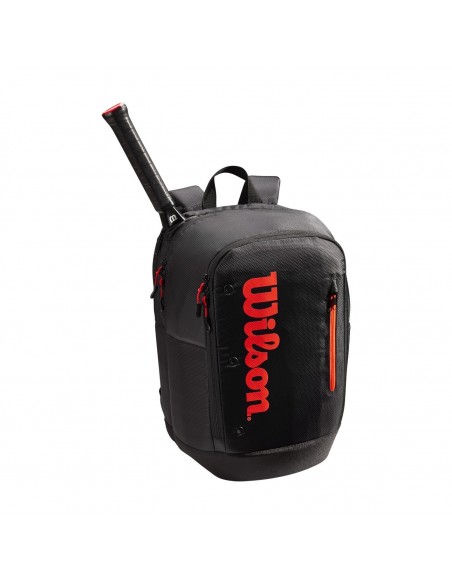 Wilson Tour Backpack (Black/Red) 