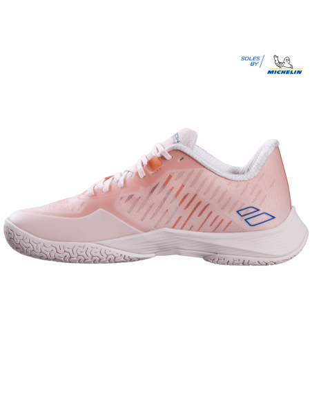Zapatillas de Bádminton Babolat Shadow Tour 5 Mujer (Rosa) 